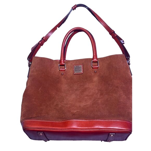 Dooney & Bourke Florentine handbag Suede Brown - Picture 3 of 9